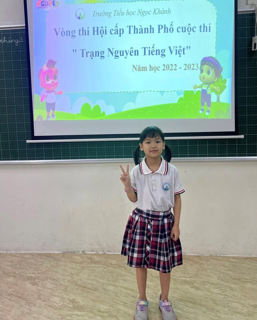 Vinh danh những Trạng nguyên nhí của lớp 1A2