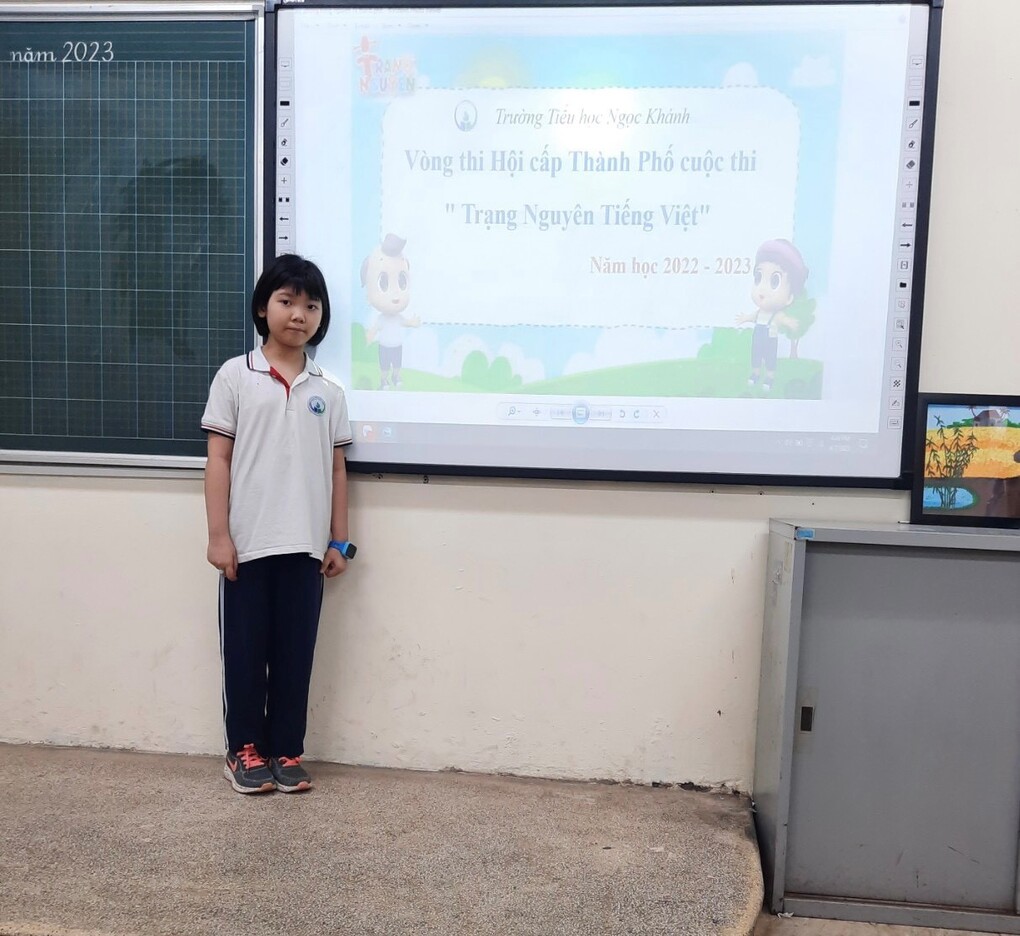 Vinh danh những Trạng nguyên nhí của lớp 1A7