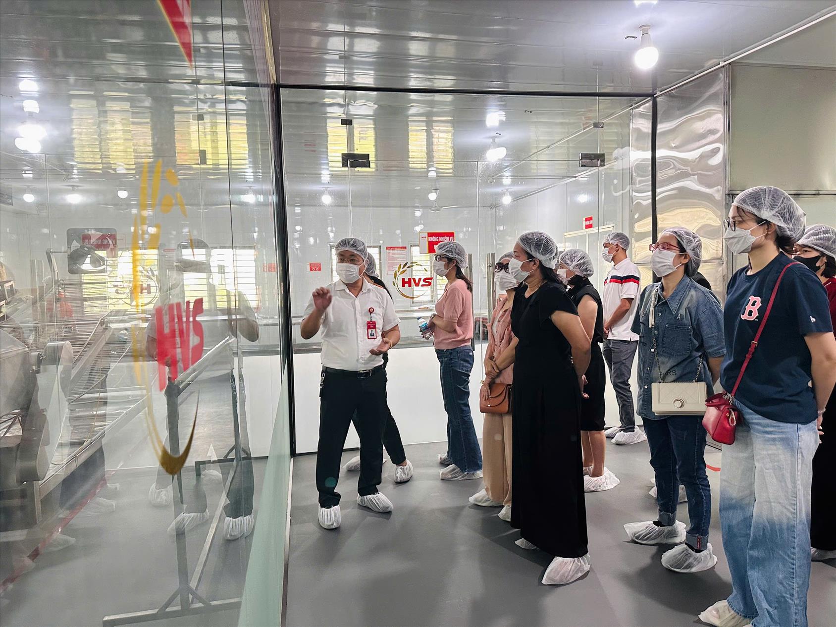 Trường Tiểu học Ngọc Khánh: Tham quan hệ thống trang trại trồng trọt và liên kết chăn nuôi  theo chuỗi để cung cấp nguồn thực phẩm cho bữa ăn bán trú của Công ty TNHH Hương Việt Sinh