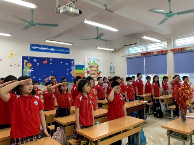 Chi đội 4A7 hân hoan tổ chức Đại Hội Chi Đội nhiệm kỳ 2024-2025