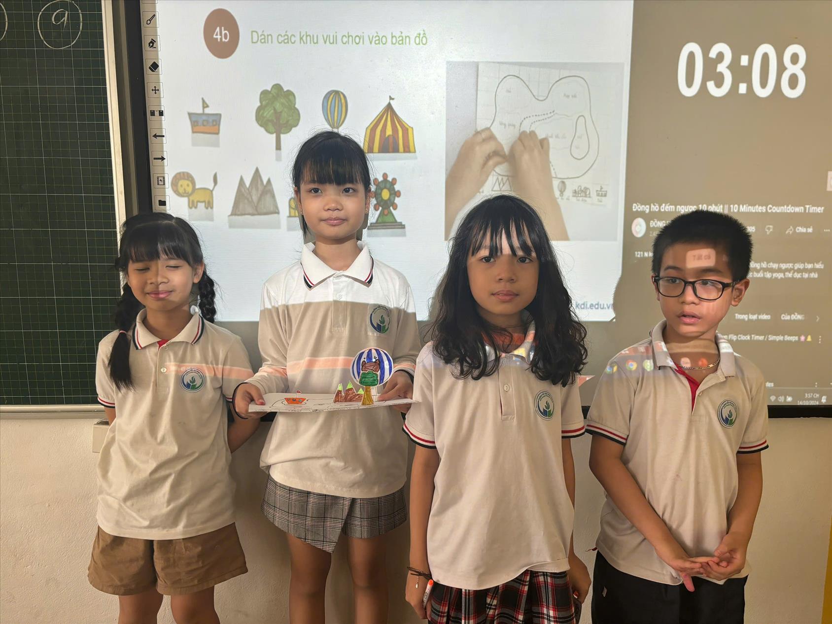 TIẾT HỌC STEM VÀ NHỮNG TRẢI NGHIỆM THÚ VỊ CỦA CÁC BẠN LỚP 3A4