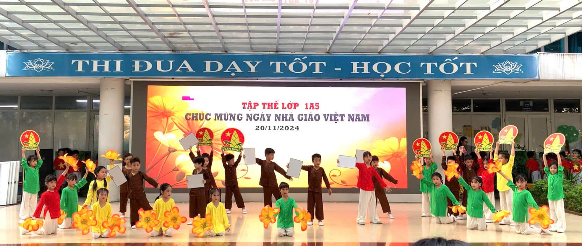 Học sinh lớp 1A5 tham gia cuộc thi “Tìm kiếm tài năng âm nhạc Ngọc Khánh”