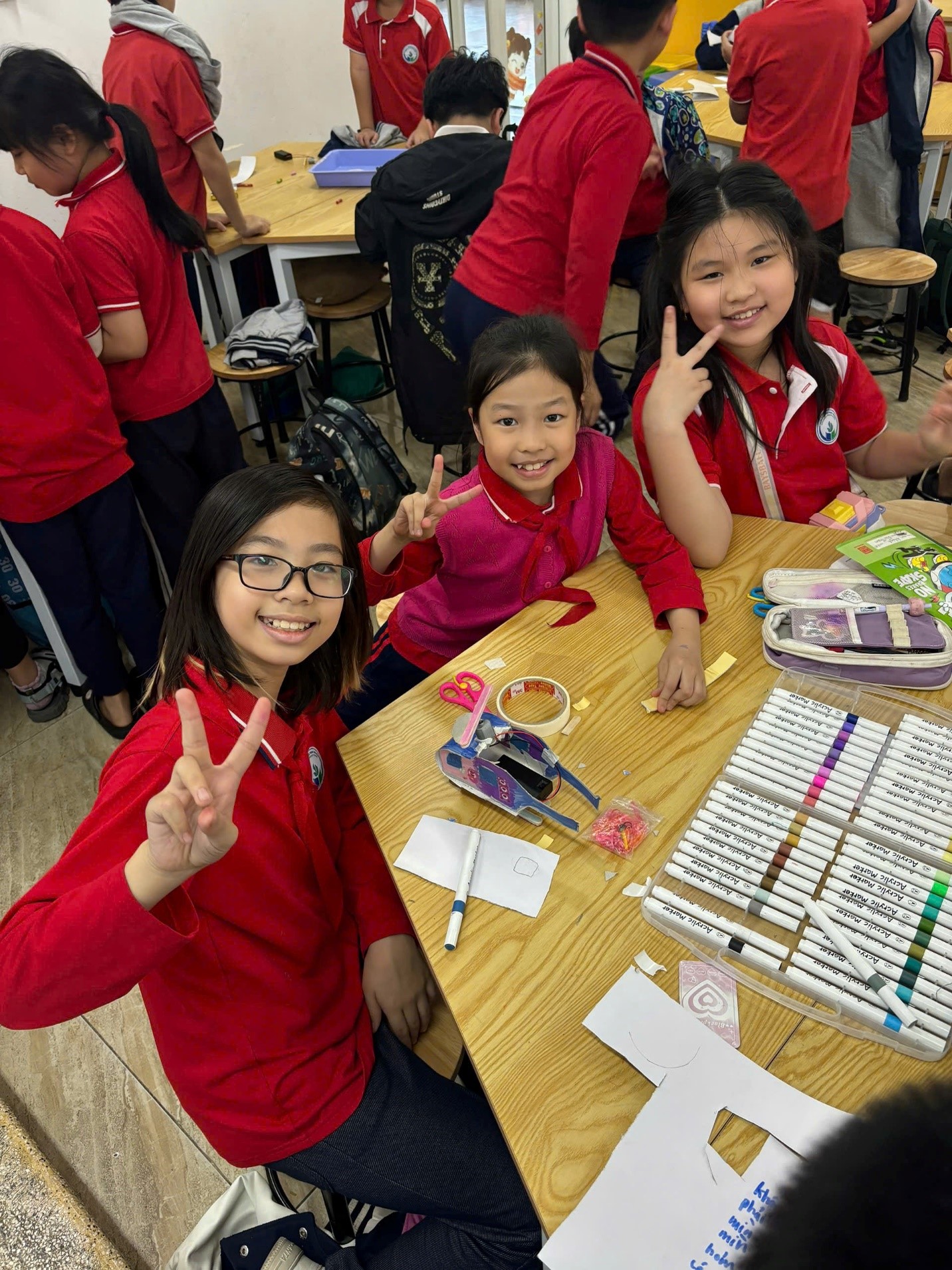 Lớp 4A1:  Hào hứng với các tiết học STEM