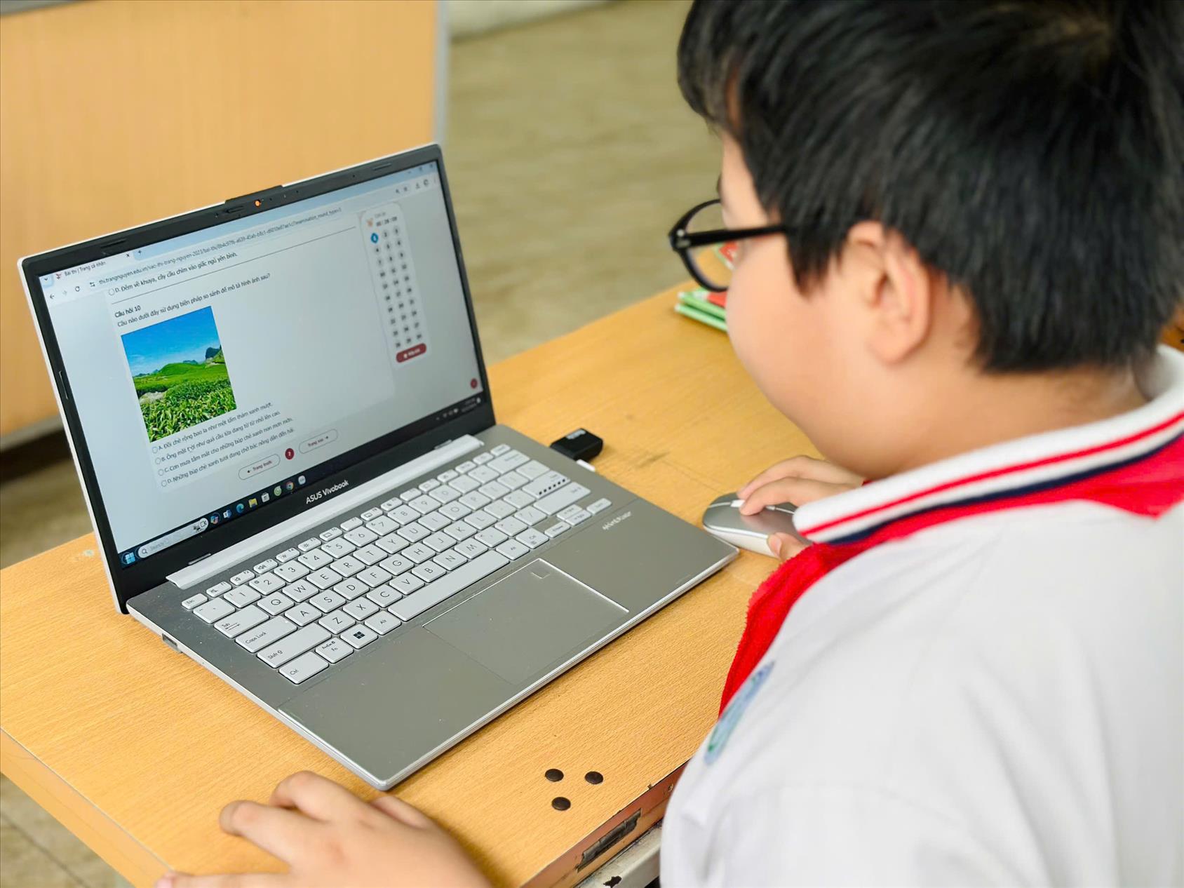 Lớp 5A6 tham gia Cuộc thi Trạng Nguyên Tiếng Việt cấp trường.