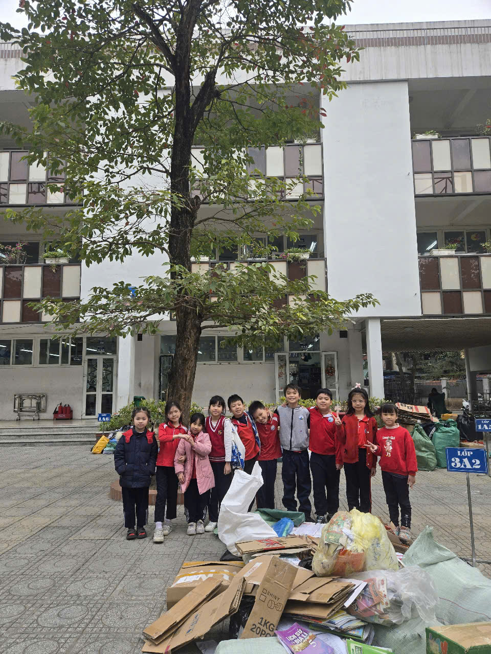 Tập thể lớp 3A2 hào hứng với phong trào “ Kế hoạch nhỏ”