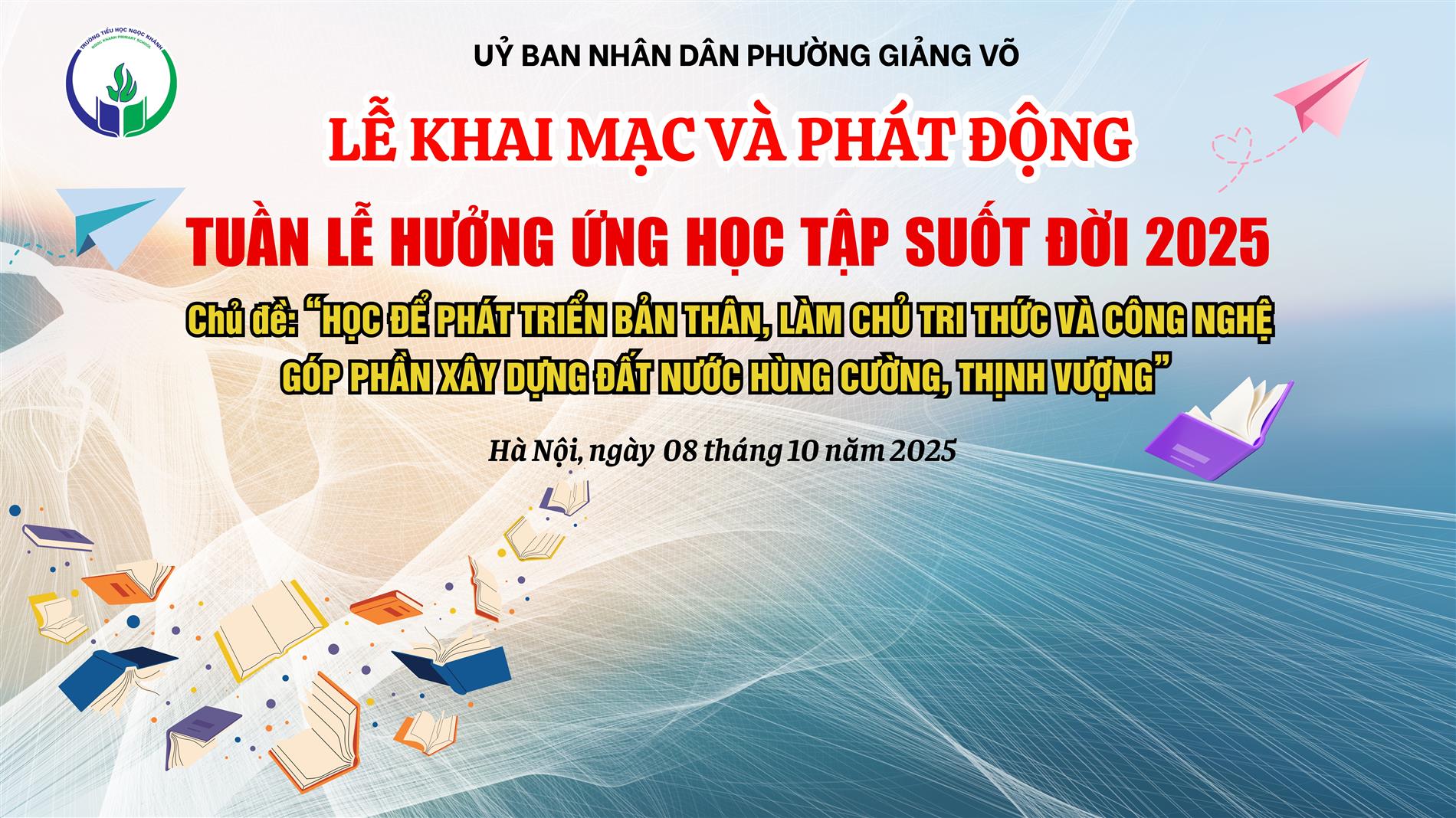 Lớp 5A6 hưởng ứng phát động Tuần lễ Học tập suốt đời và vui đón Tết Trung thu