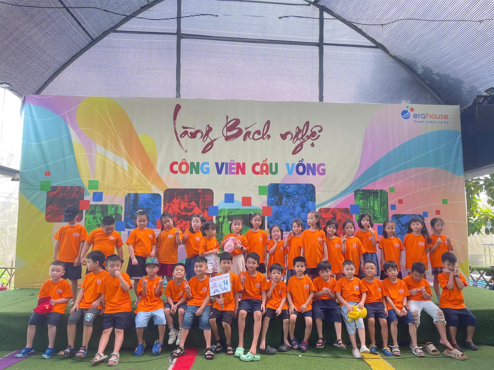 HS 1A5 tham gia Hoạt động trải nghiệm