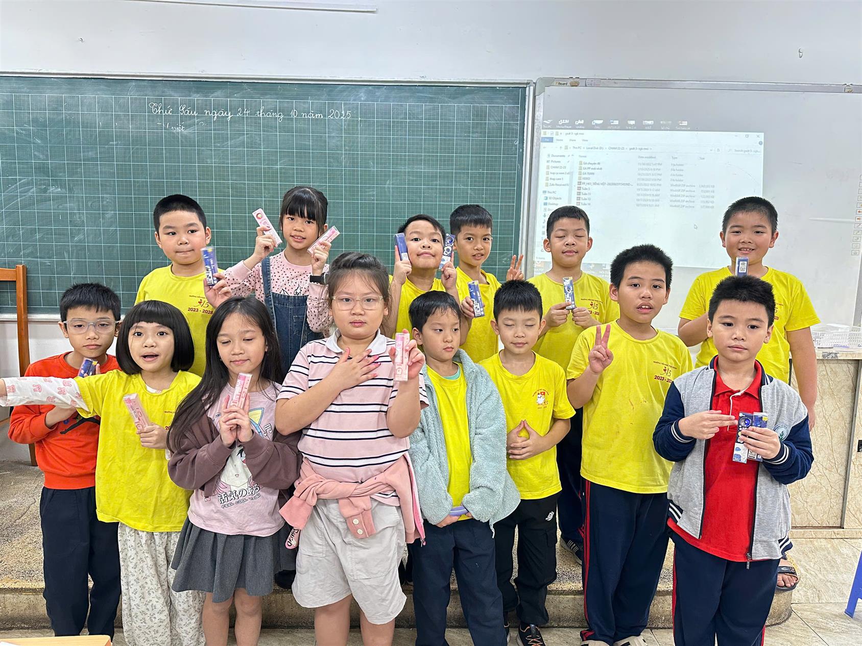 Lớp 3A5 đạt Thành tích xuất sắc Vòng 1 Quốc gia ASMO năm 2025