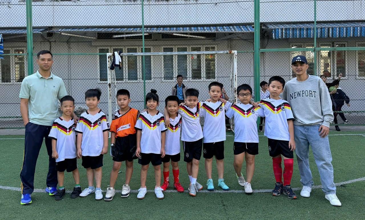 Cầu thủ nhí 2A3 – Á quân mùa giải 2025 – 2026