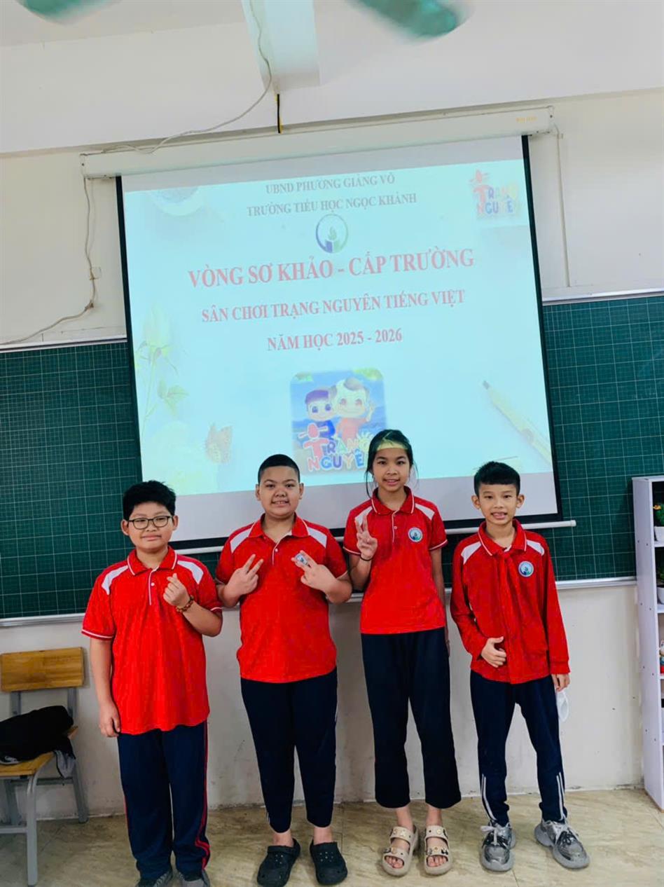 5A7: Thi Trạng Nguyên Tiếng Việt cấp trường