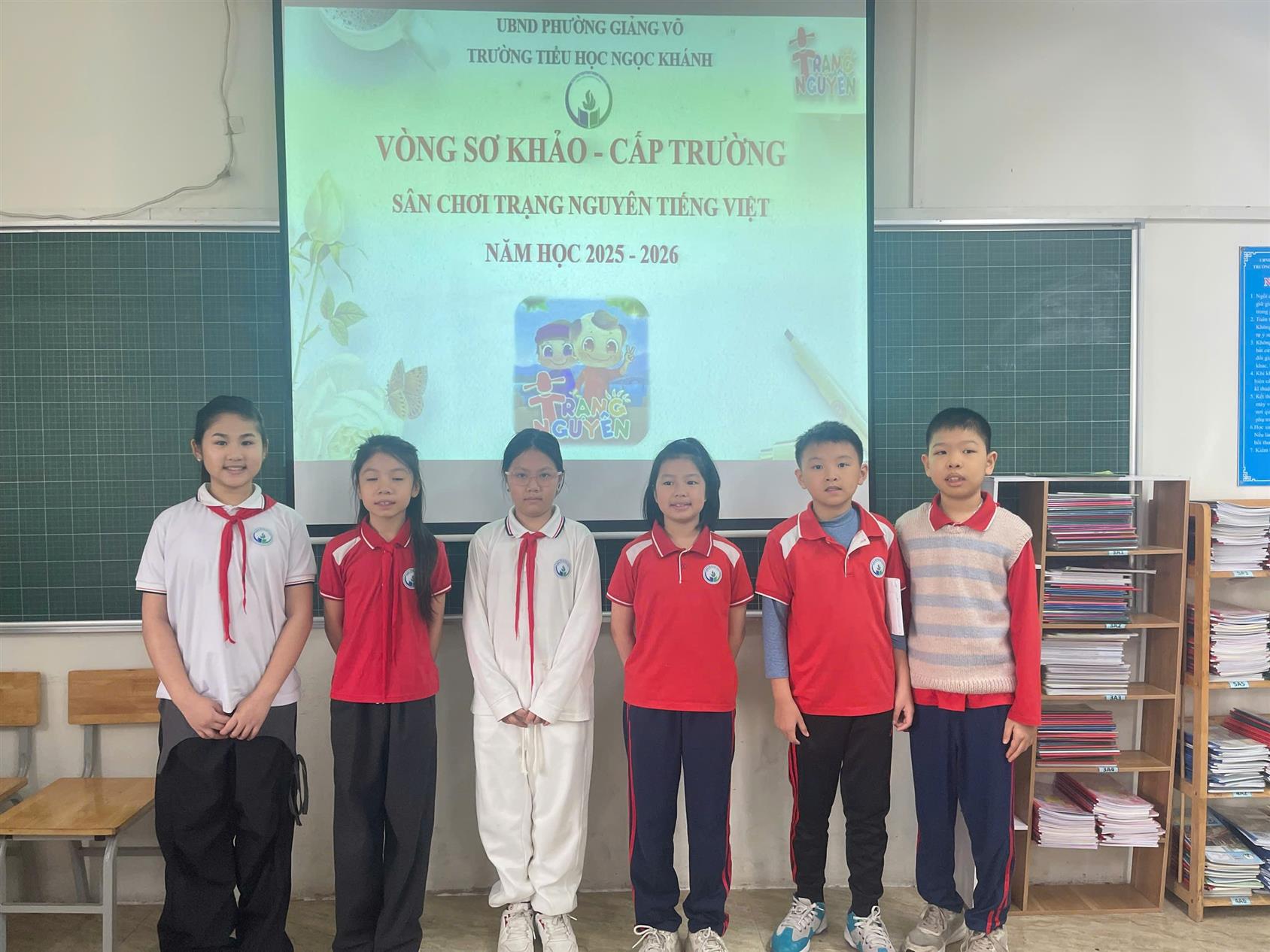 5A1 Thi Trạng Nguyên Tiếng Việt cấp trường