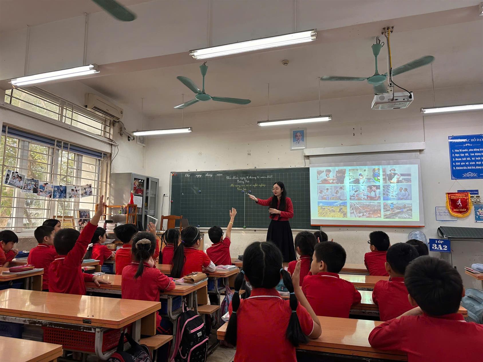 Khối 3 tổ chức thành công tiết chuyên đề môn Tiếng Việt