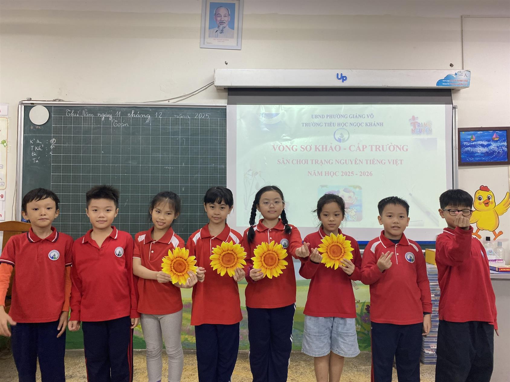 Học sinh lớp 3A3 hào hứng tham gia sân chơi “Trạng Nguyên Tiếng Việt