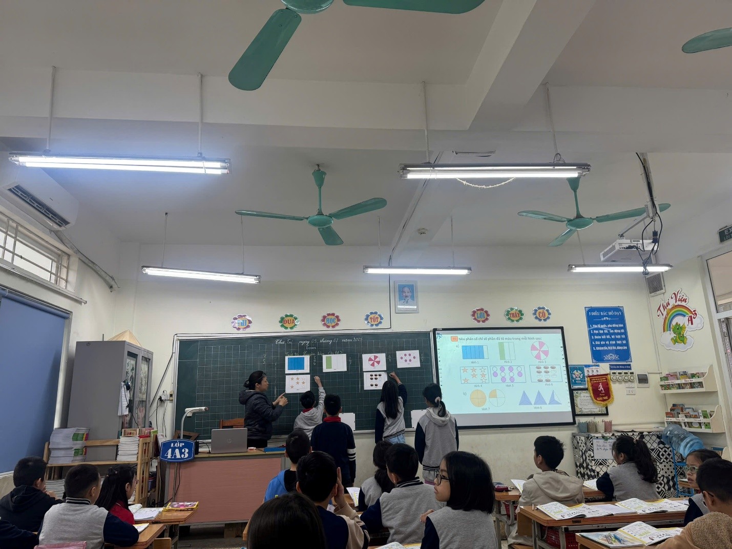 Lớp 4A3: Cùng vui học tập tiết chuyên đề cấp trường