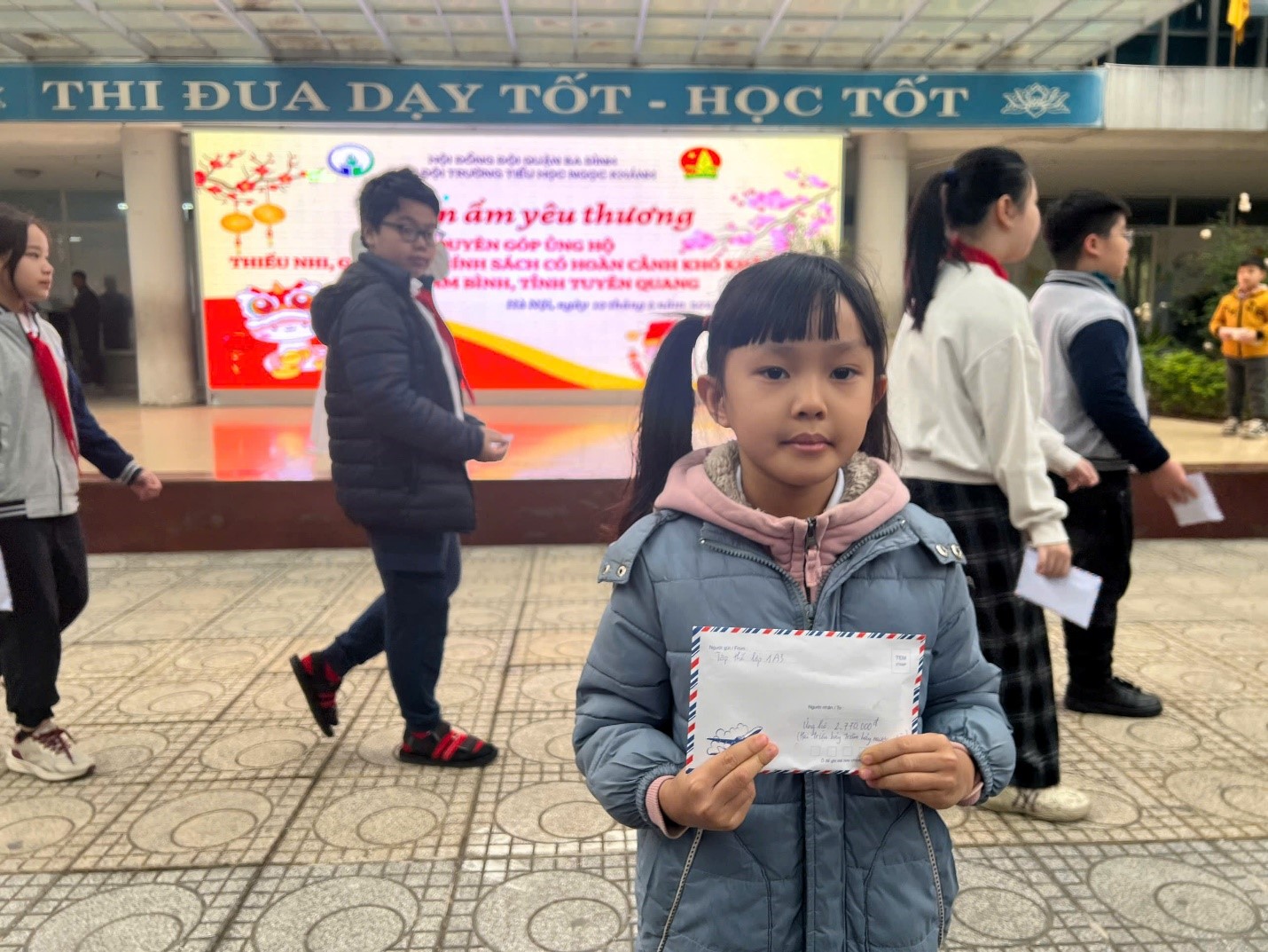 1A3 với chương trình ủng hộ “Xuân ấm yêu thương”.