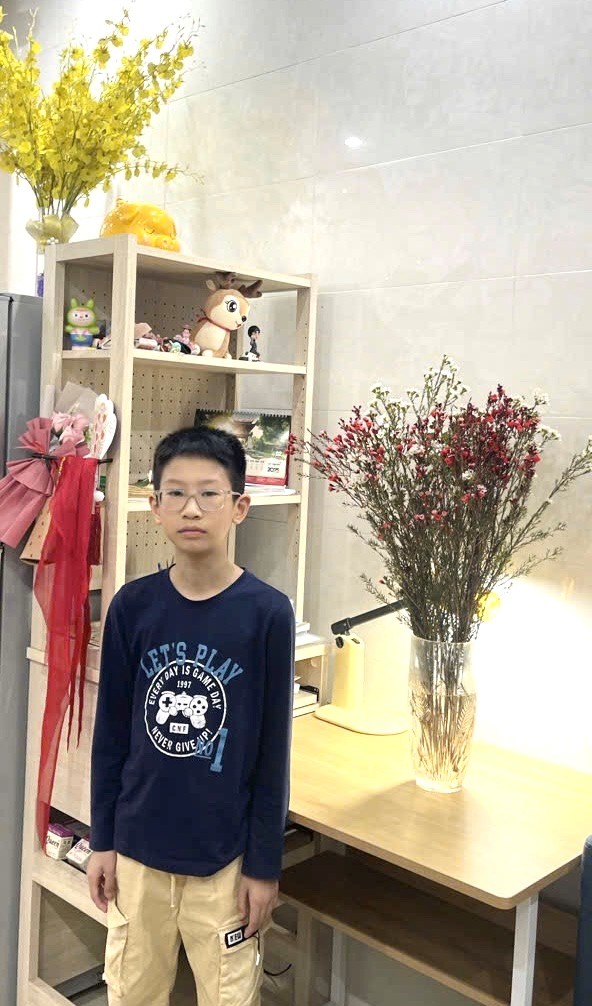 Học sinh Dương Quang Tùng Anh – Niềm tự hào lớp 4A7