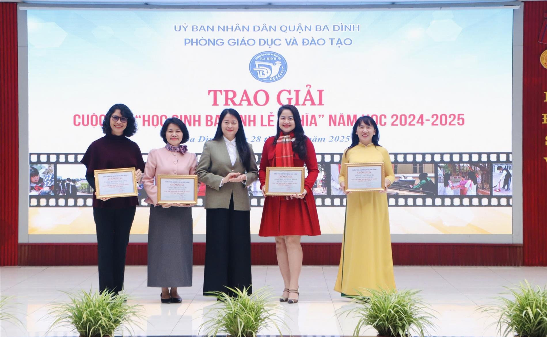 Trường Tiểu học Ngọc Khánh đạt thành tích xuất sắc trong cuộc thi “Học sinh Ba Đình lễ nghĩa”