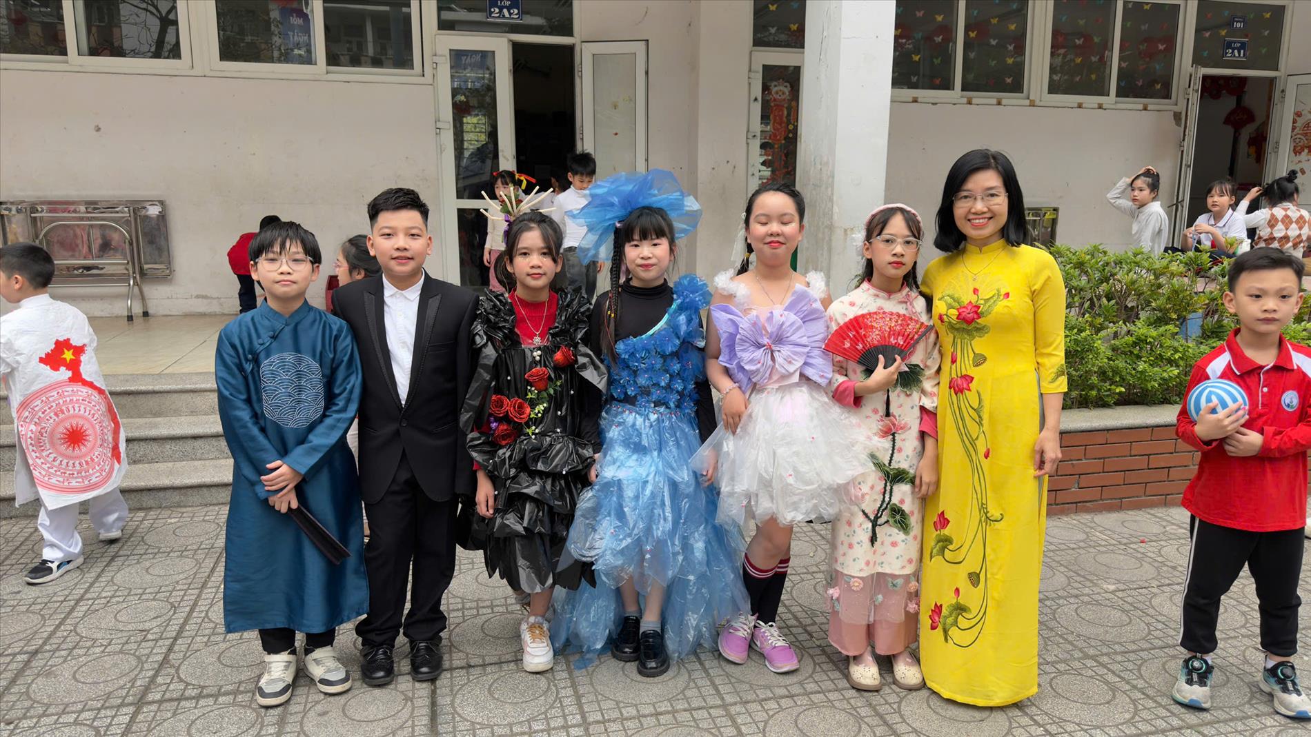 5A3 với Hội thi "Thiếu nhi Ngọc Khánh sáng tạo, tài năng"