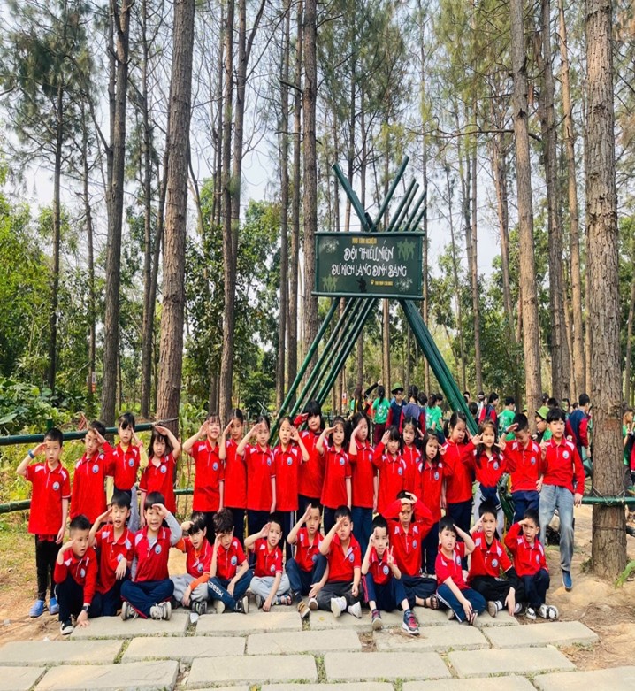 Một ngày trải nghiệm đáng nhớ của học sinh lớp 1A2