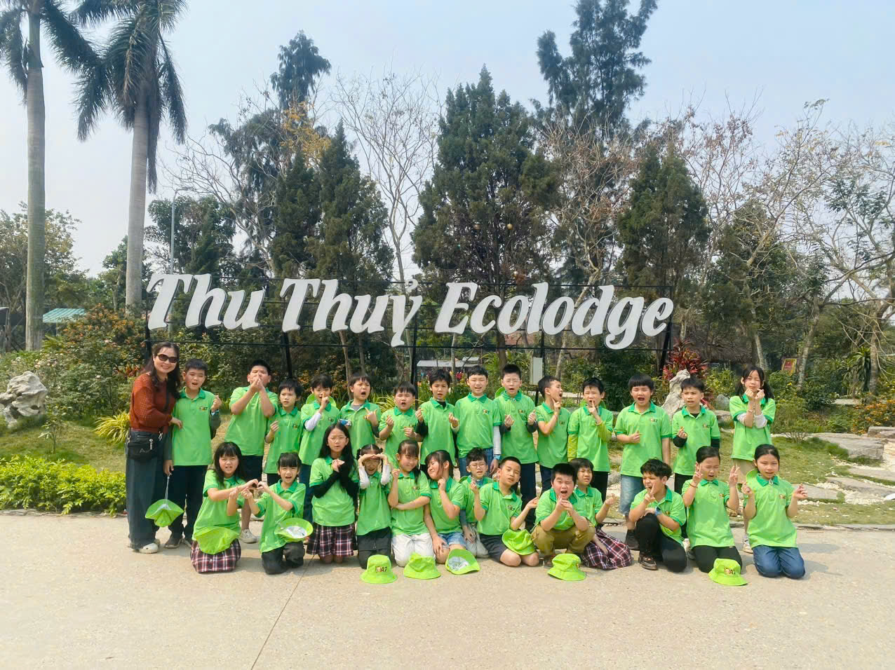 Lớp 3A7 tham quan khu trải nghiệm THU THUỶ ECOLODGE