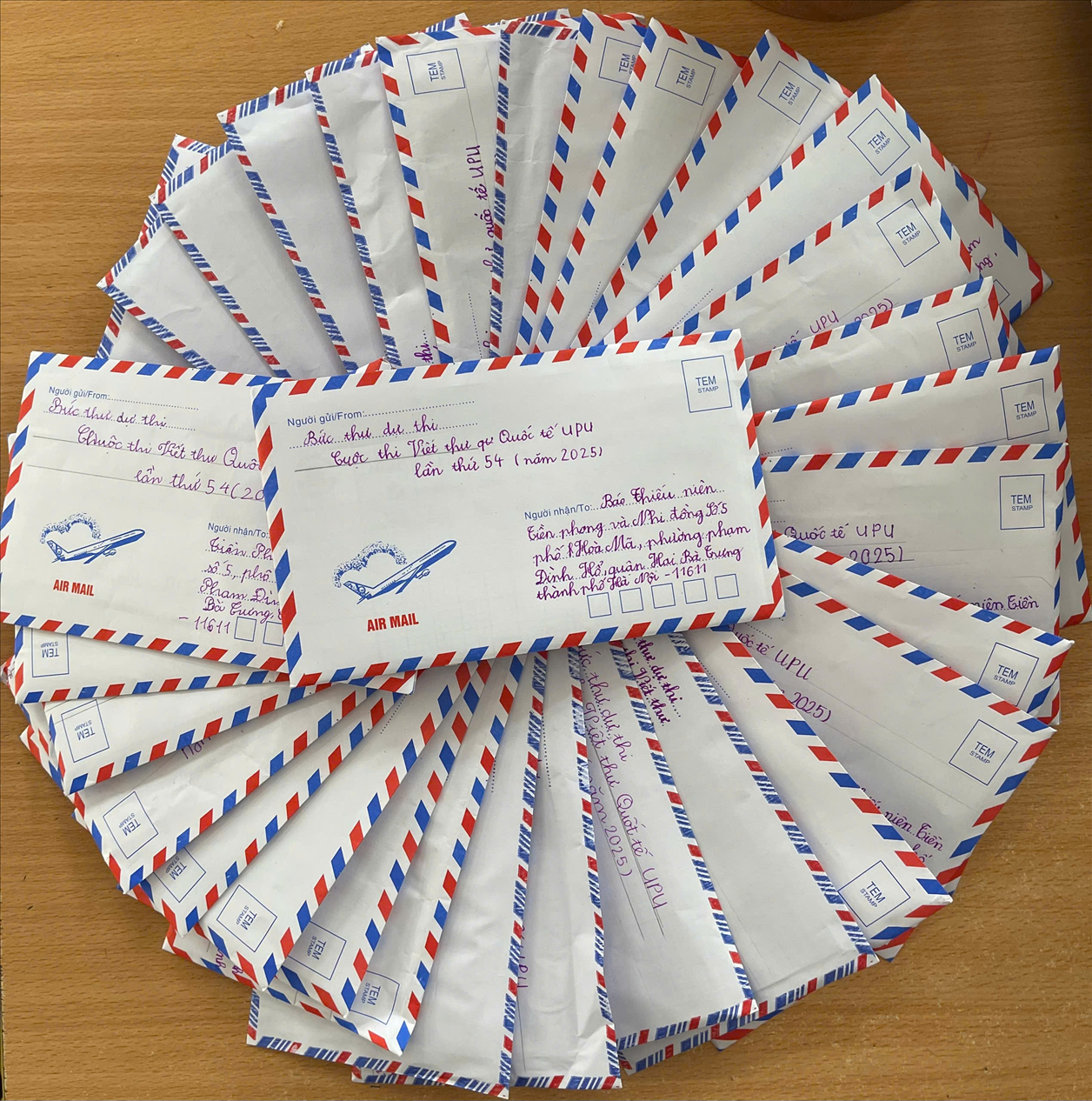 4A1- Hào hứng viết thư UPU