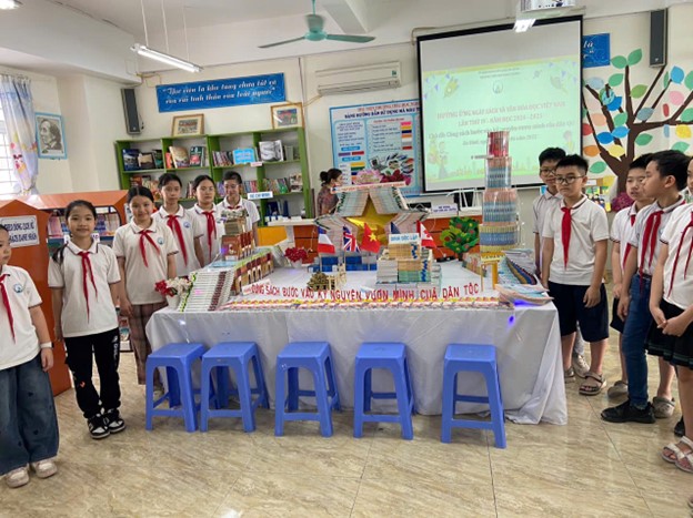 Lớp 4A3: Than dự Ngày hội đọc sách