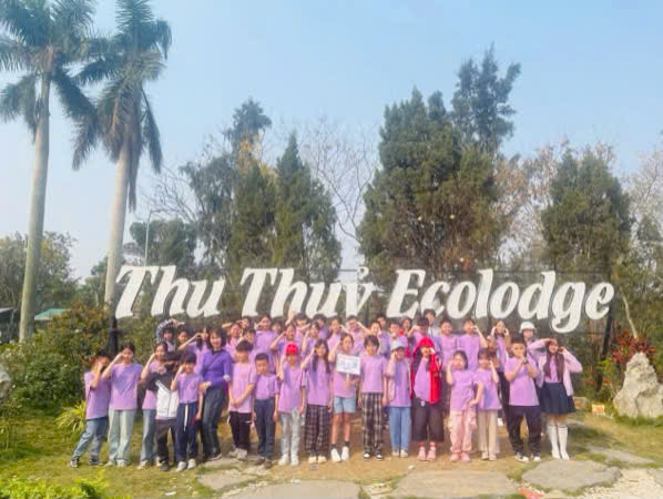 Lớp 5A5 hào hứng với chuyến tham quan, học tập ngoại khóa tại Khu du lịch Trải nghiệm Thu Thuỷ Ecolodge (Từ Sơn – Bắc Ninh)