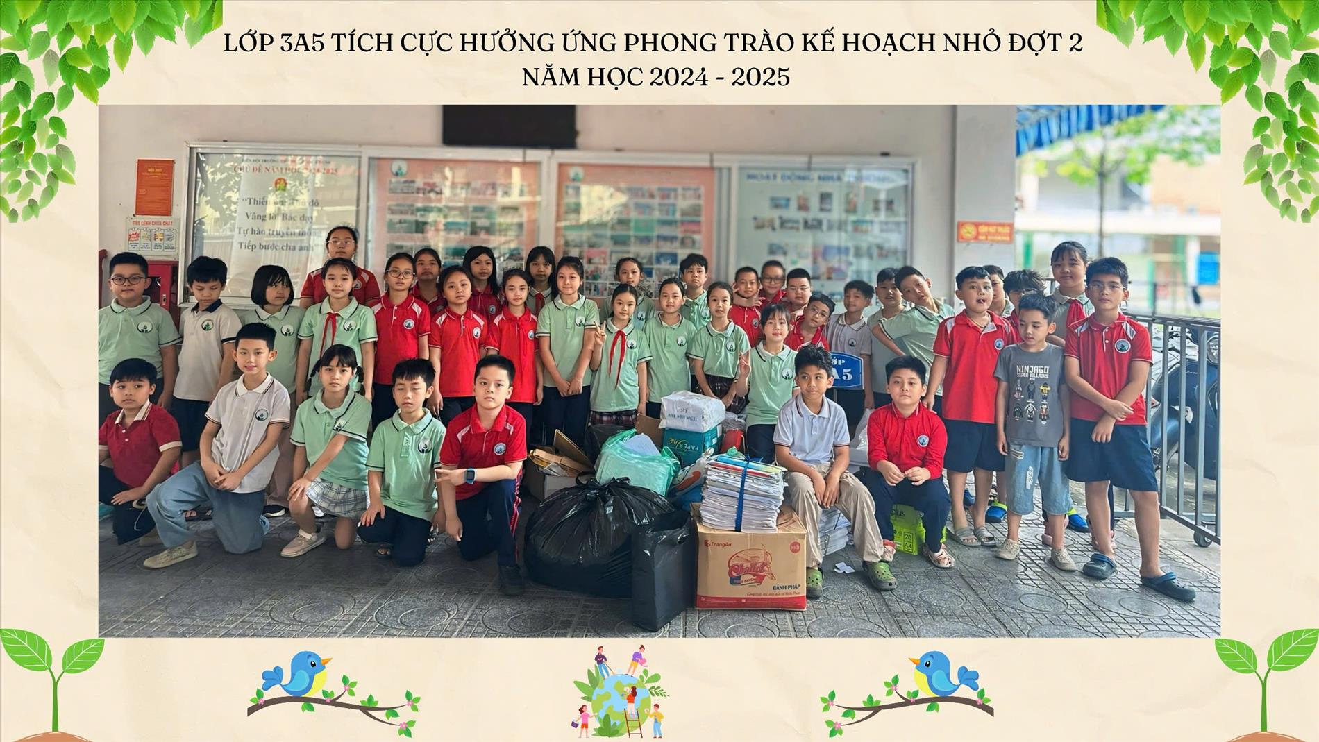3A5 – TÍCH CỰC, SÔI NỔI TRONG PHONG TRÀO “KẾ HOẠCH NHỎ”