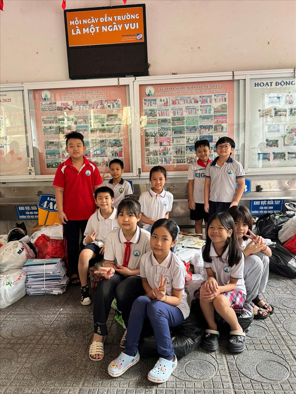 Lớp 4A2: Phong trào Kế hoạch nhỏ