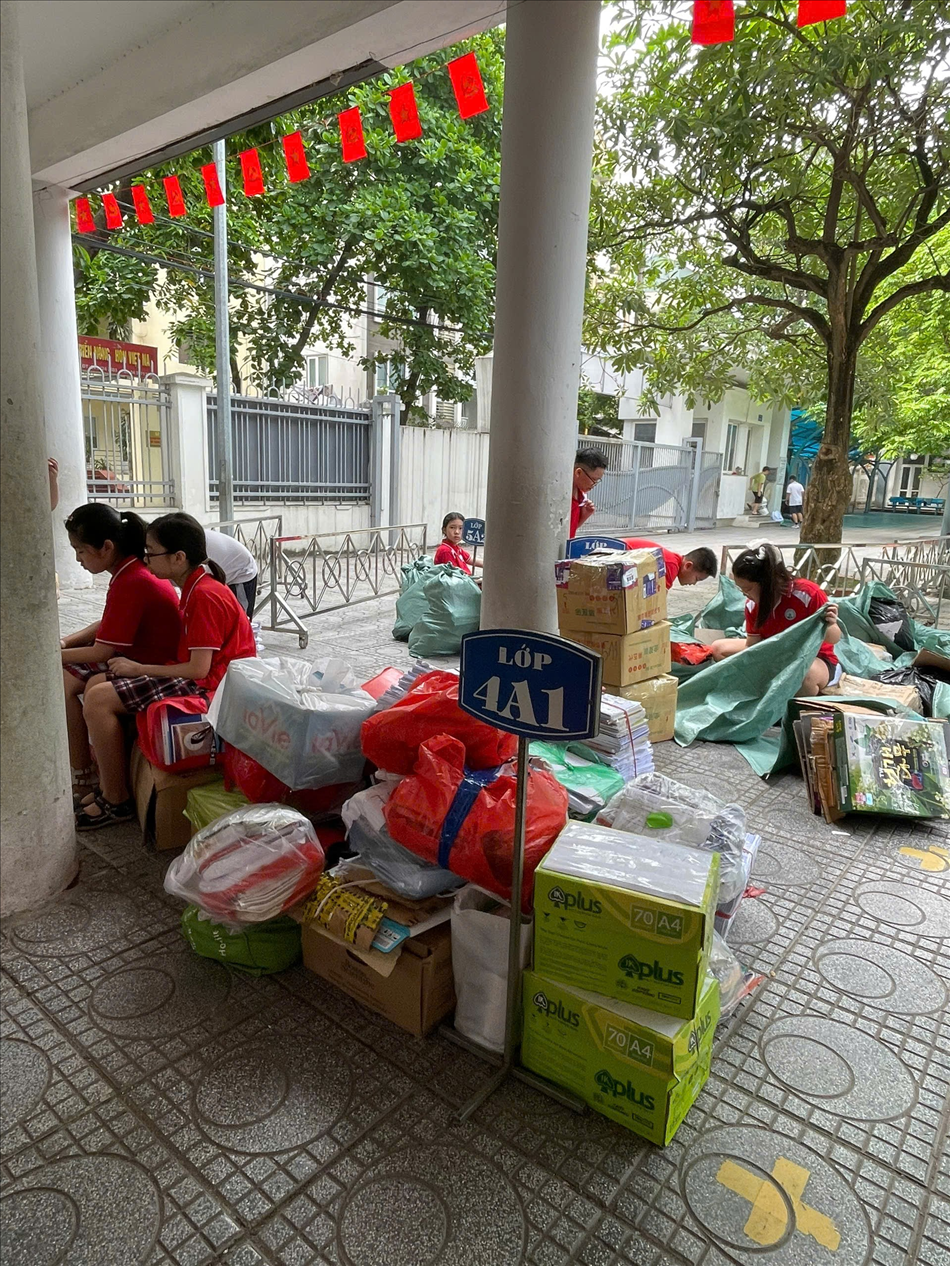 Lớp 4A1: Phong trào Em làm kế hoạch nhỏ