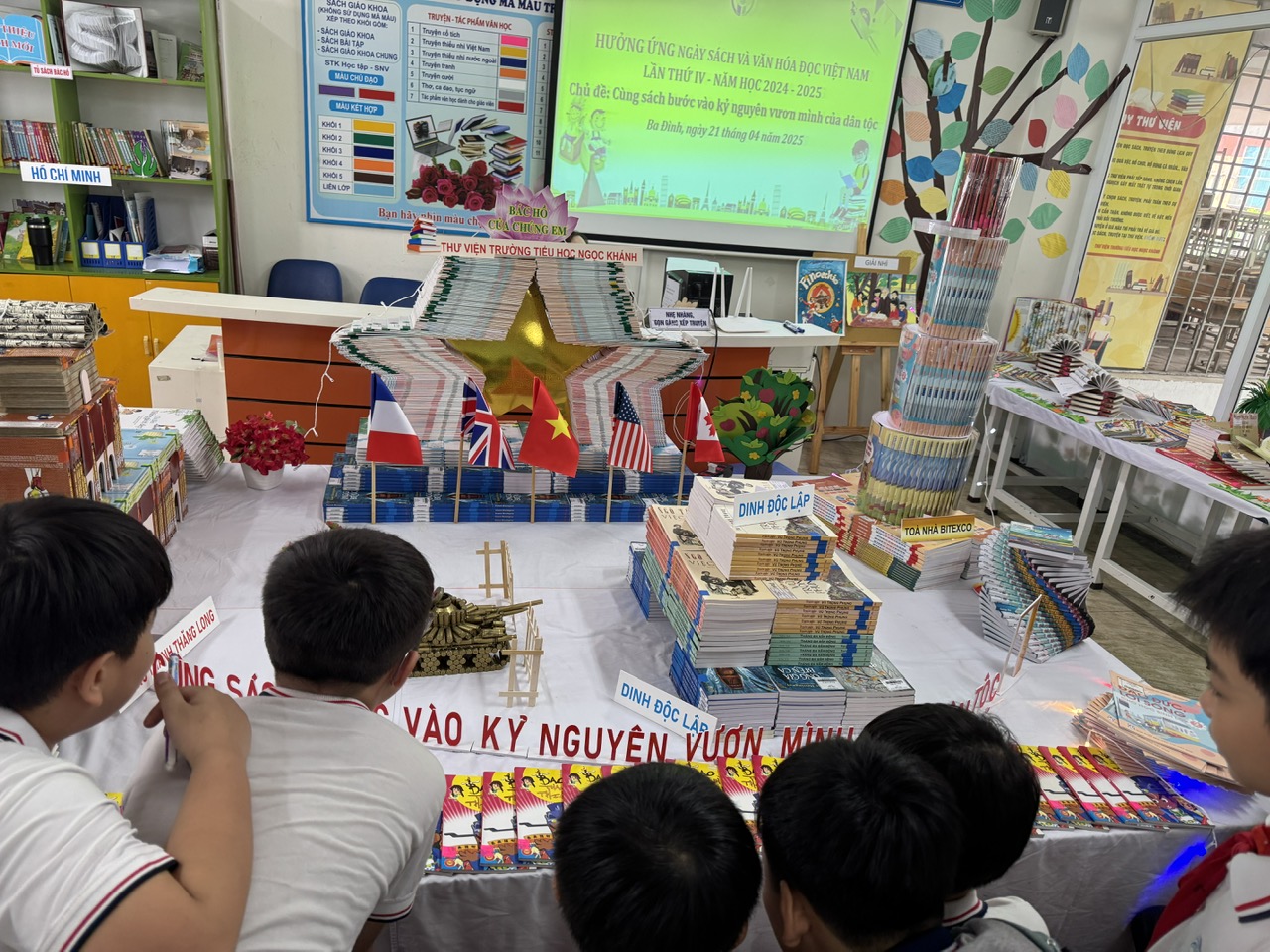 5A2 tham gia Ngày hội đọc sách đầy ý nghĩa