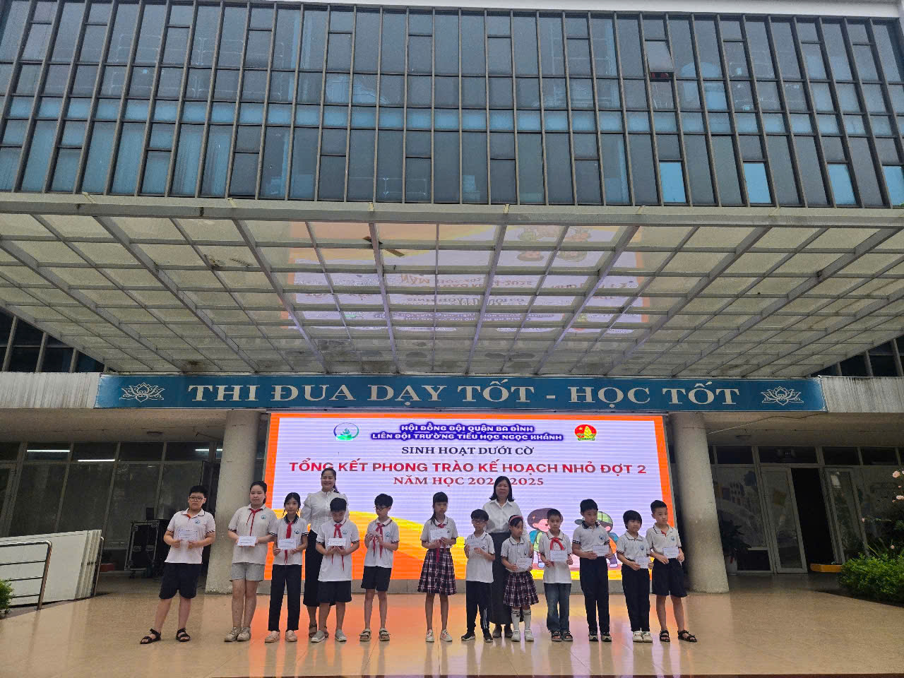 3A1 - Tích cực tham gia phong trào Kế hoạch nhỏ.