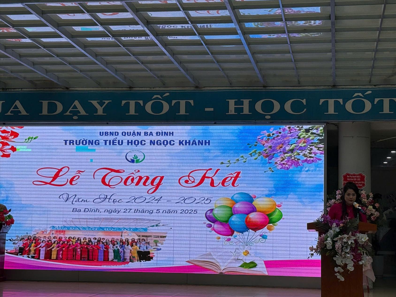 Lễ Tổng kết năm học 2024-2025