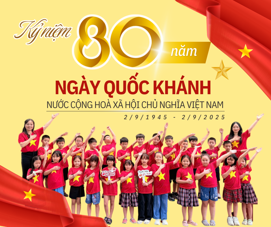 Hào khí Quốc Khánh trong trái tim nhỏ bé: Niềm tự hào của 3A2, Tiểu học Ngọc Khánh