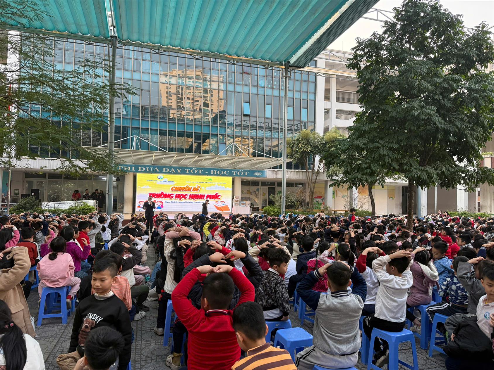 Lớp 3A2 tham gia chuyên đề “Trường học hạnh phúc” đầy ý nghĩa