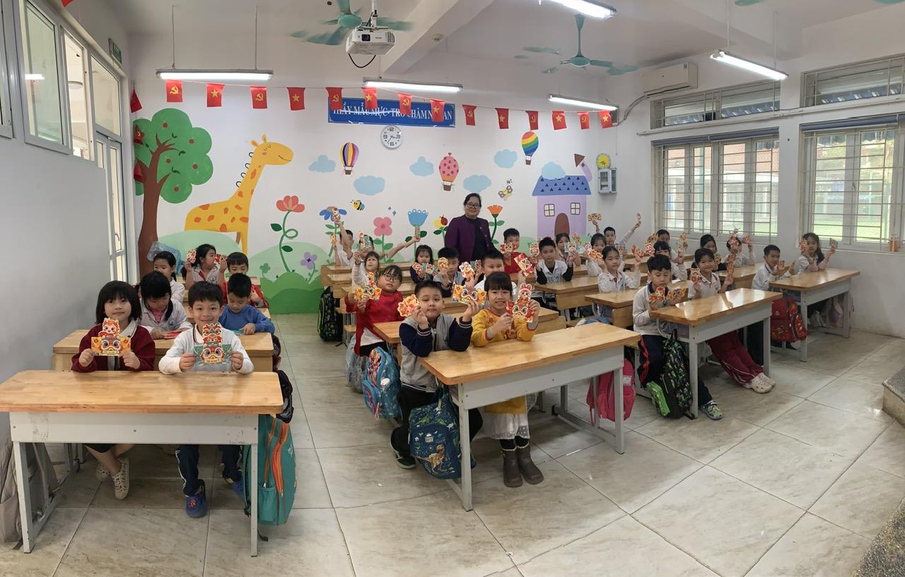 Rộn Ràng Không Khí Xuân Của Lớp 2A2