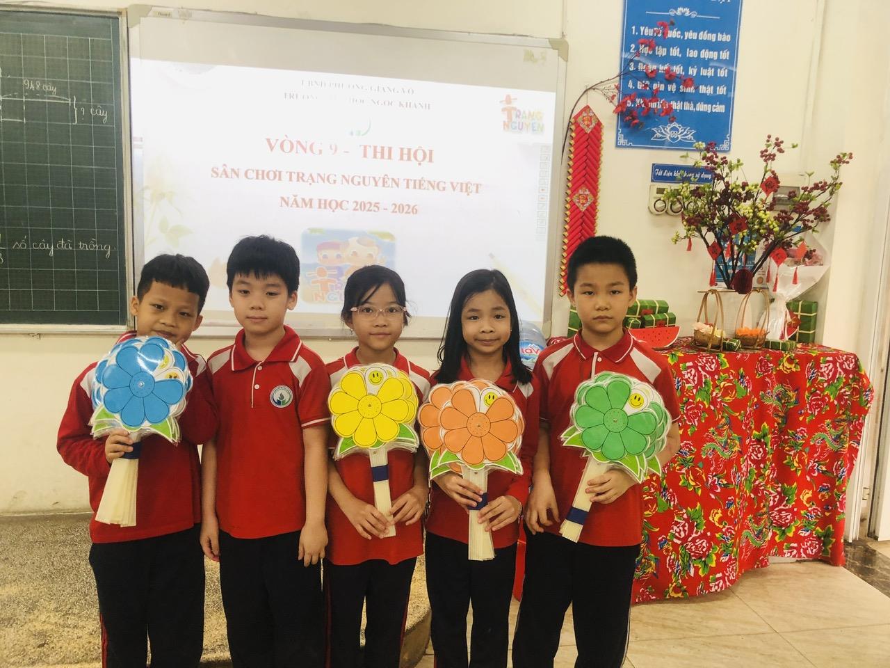 Chúc mừng các bạn lớp 3A7 đã hoàn thành vòng thi Hội( cấp Tỉnh) sân chơi Trạng nguyên Tiếng Việt.