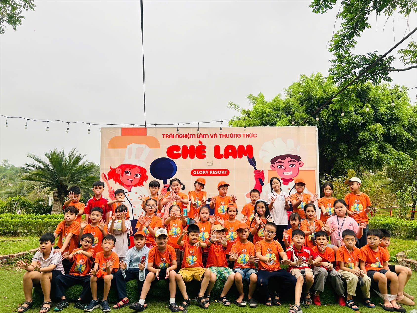 Lớp 3A3 với hành trình trải nghiệm thú vị tại Glory Farm