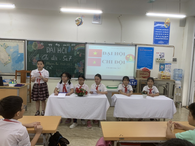 Ảnh có chứa văn bản, trong nhà, người, trần
Mô tả được tạo tự động