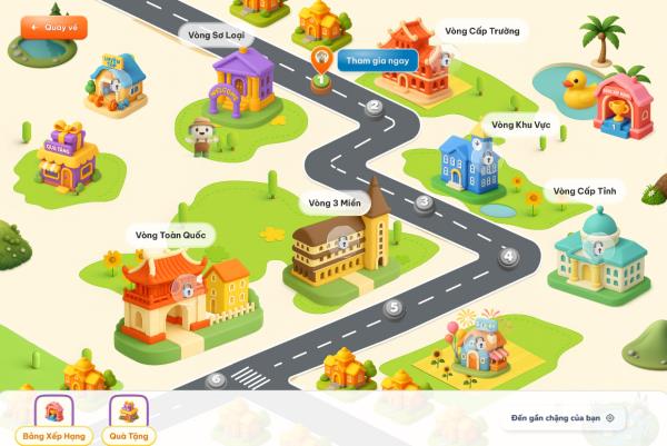 Thông báo tổ chức vòng chung kết cấp khu vực sân chơi “Đấu trường VioEdu”  năm học 2025-2026