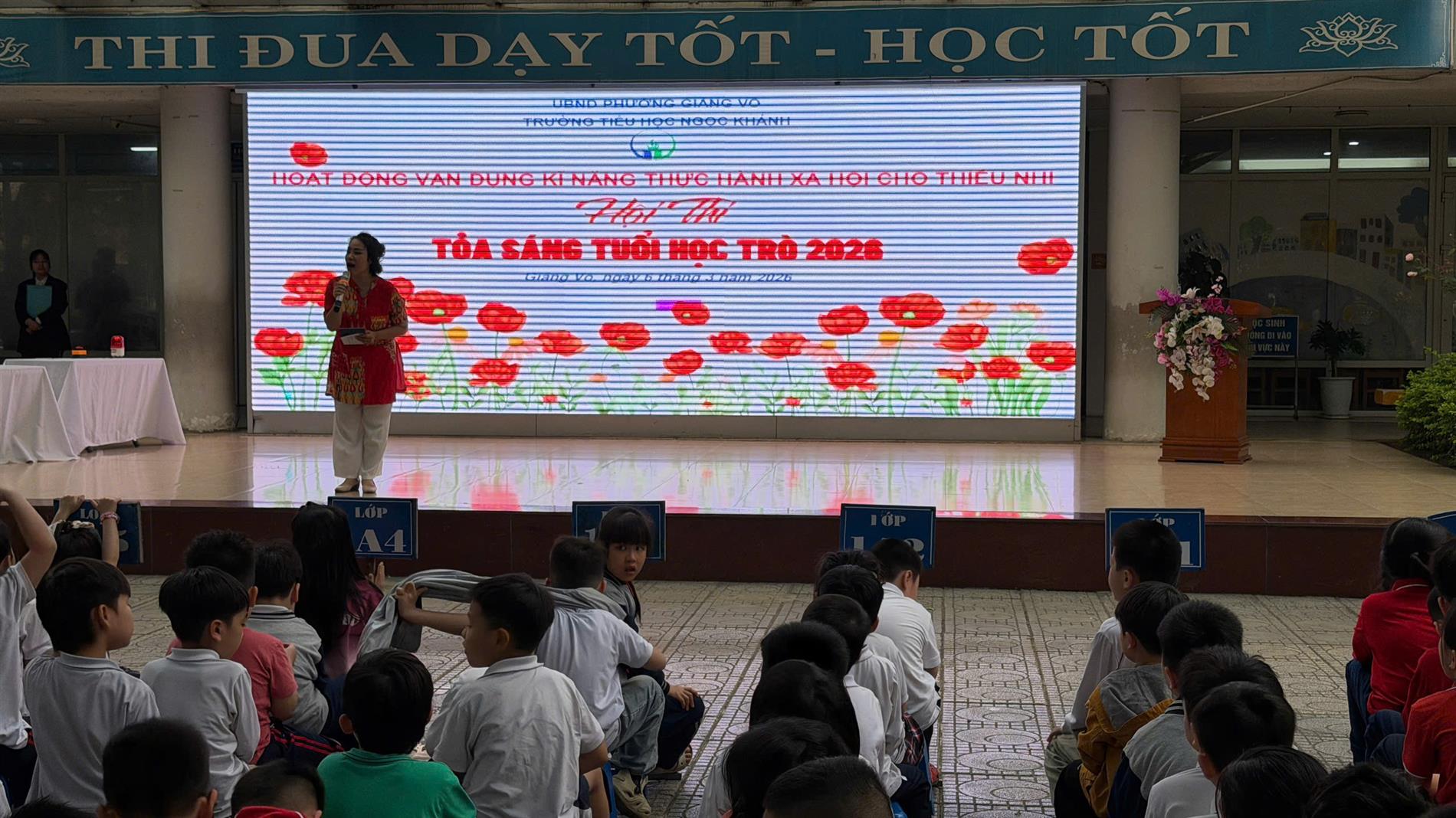 HỘI THI "TỎA SÁNG TUỔI HỌC TRÒ" CHÀO MỪNG NGÀY QUỐC TẾ PHỤ NỮ 8/3- LỚP 2A6