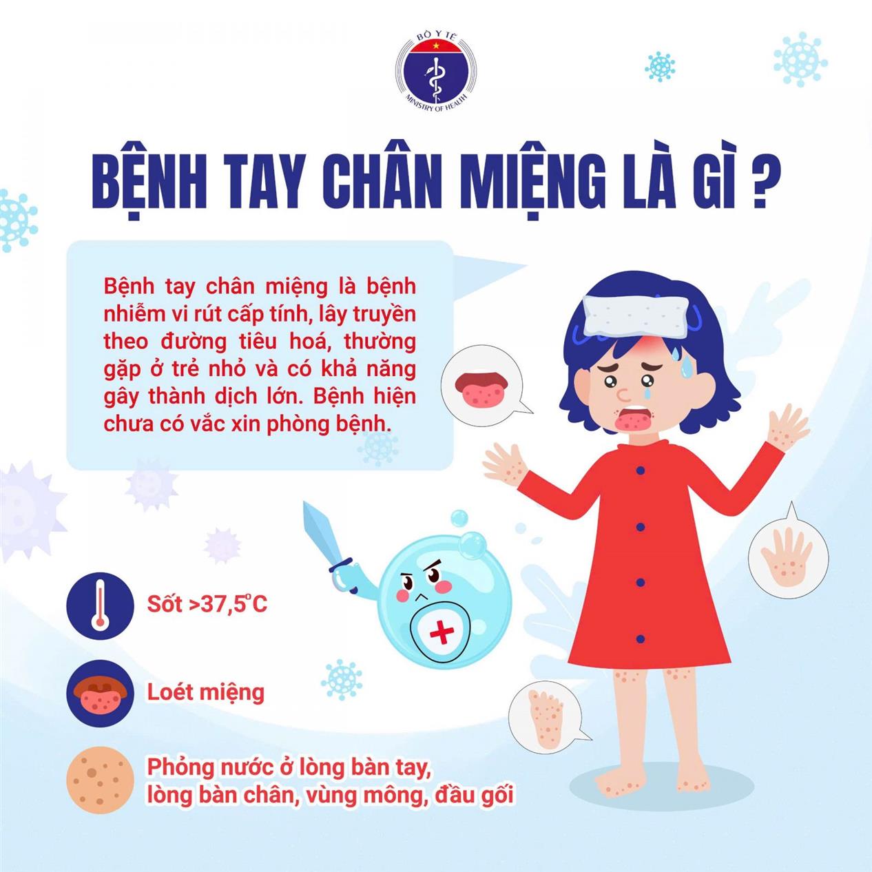 Phòng chống bệnh Tay chân miệng