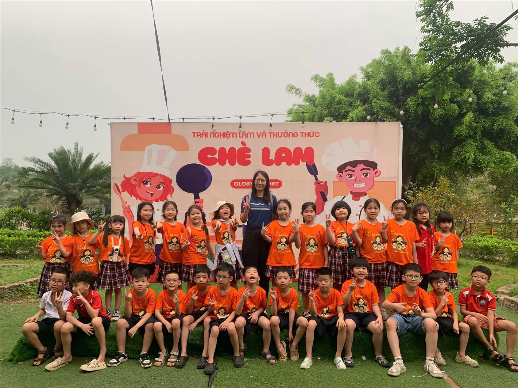 Một ngày trải nghiệm thật vui và thú vị của học sinh lớp 2A6.